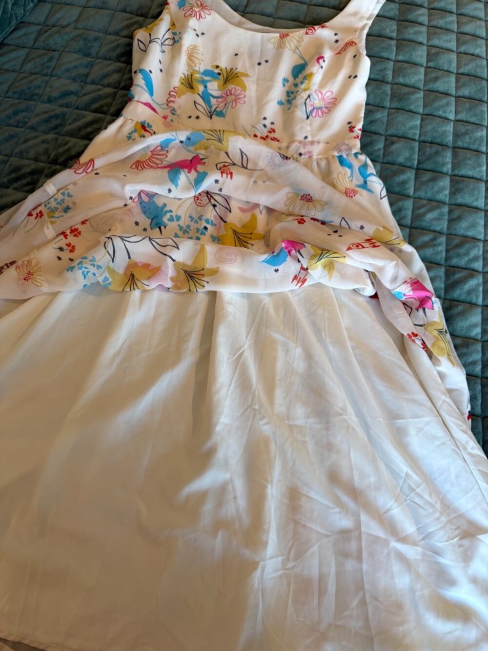 NWT Size M ModCloth Nordstrom Space Dino Fit and Flare Dress - Picture 5 of 7